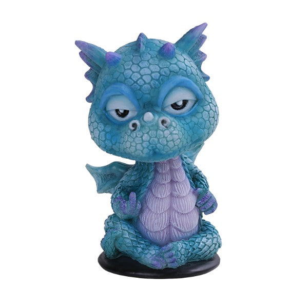 Dragon. Bobblehead BLUE