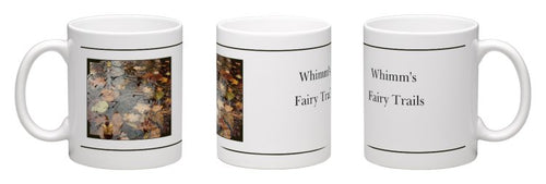 Mug, 11 oz. white ceramic  **Rainy Splendor**