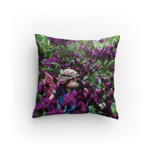 Pillow. Large 14 x 14 soft, plush *Purple Passions**