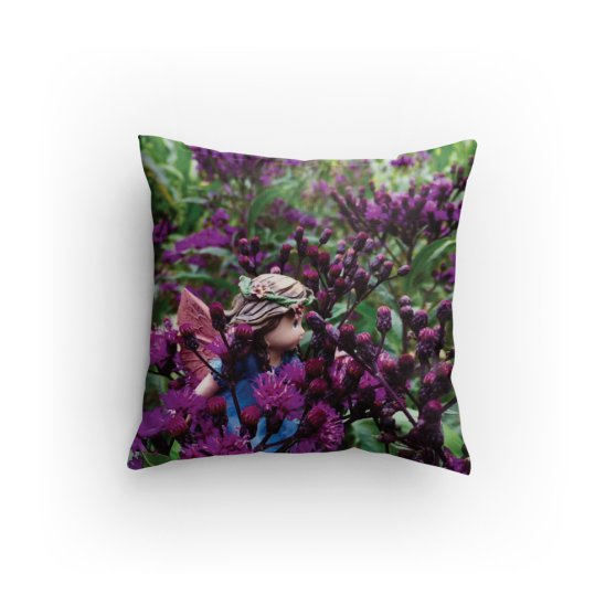 Pillow. Large 14 x 14 soft, plush *Purple Passions**