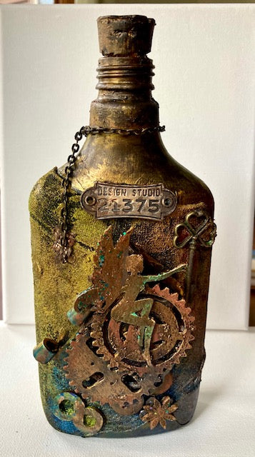 Artisan Bottle. Mystic Golds Collection