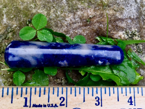 Crystal Massage Wand. Sodalite