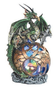 Dragon. Green on Sphere  LED
