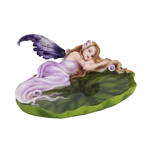 Fairy Jewelry Tray. Green and Purple