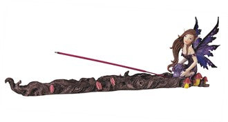 Incense Burner. Fairy Purple