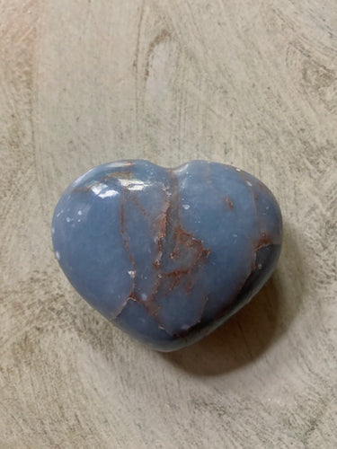 Heart.  Medium. Angelite
