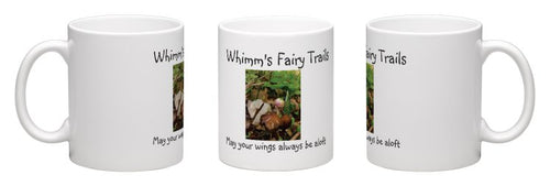 Mug 11 oz. white ceramic  **Mushroom Mania**