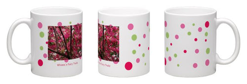 Mug 11 oz. white ceramic **Pinksation**
