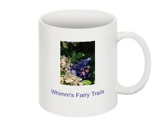 Mug 11 oz. white ceramic **Purple Fantasy**