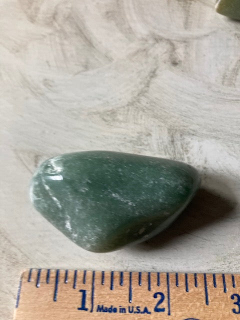 Manifestones. Aventurine, Green. Palmstone