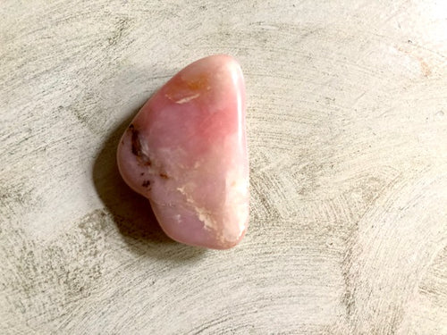 ManifeStones. Pink Opal. Palmstone