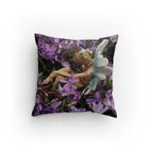 Pillow. Large 14 x 14 " soft, plush **Lilac Laze**