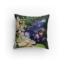 Pillow. Large 14 x 14" soft, plush  **Lavender and Lace**
