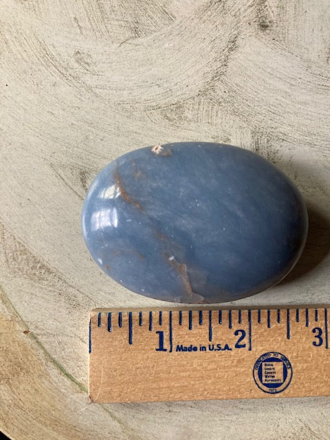 Crystal. Soapshape. Angelite. Large