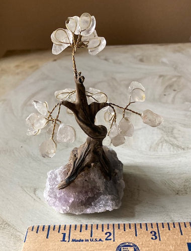 Crystal Tree. Quartz, Clear. Small