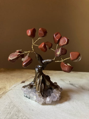Crystal Tree. Brown Agate. Small