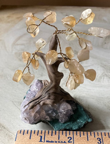 Crystal Tree. Citrine. Small