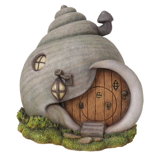 Fairy. Garden Cottage. Snail Shell